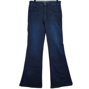 JOES JEANS High Rise Flare Leg Veles Dark Wash Denim Jeans Womens Size 29